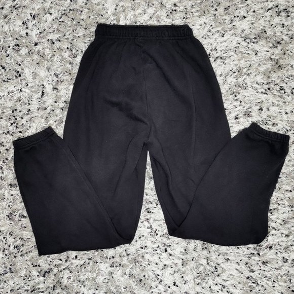 Unisex Goose Classic Fit Black Sweatpants - Picture 4 of 9